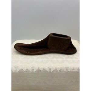 Antique Cast Iron Cobblers Shoe‎ Last Form Mold Industrial Decor Rustic 6.5"L